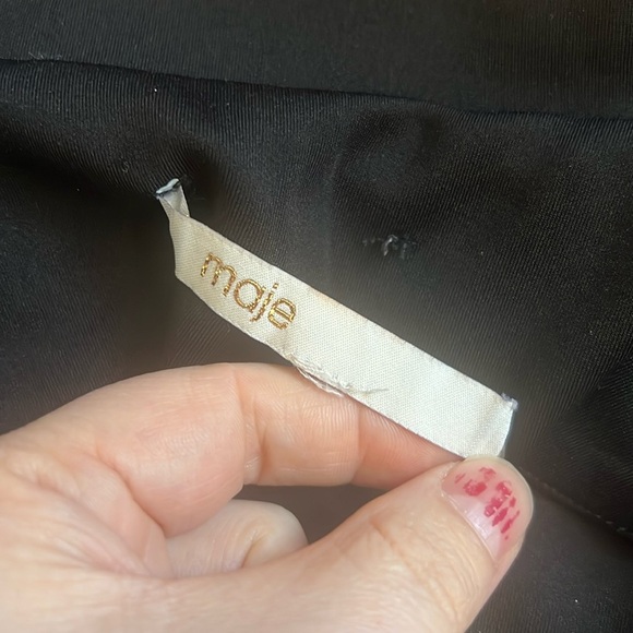 Maje Trevise Zip Up Track Tracksuit Bomber Jacket Maje Size 1 Size Small - Picture 13 of 15